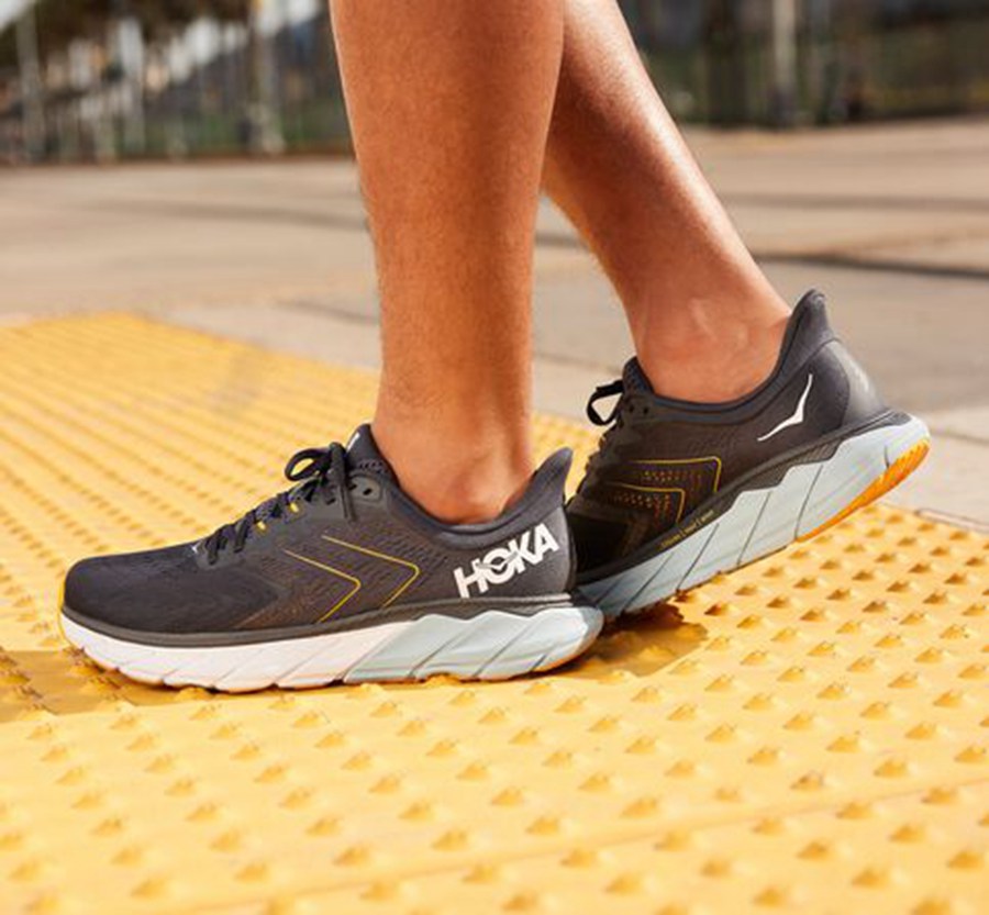 Hoka One One Loopschoenen Heren - Arahi 5 - Donkerblauw - BE7064328